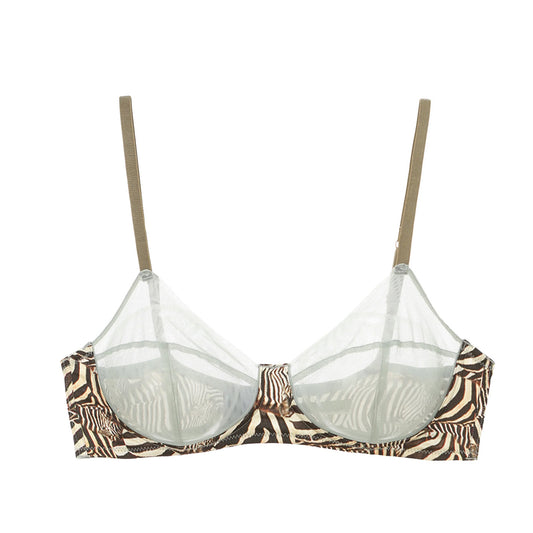 Tulle Wireless Fullcup Bra